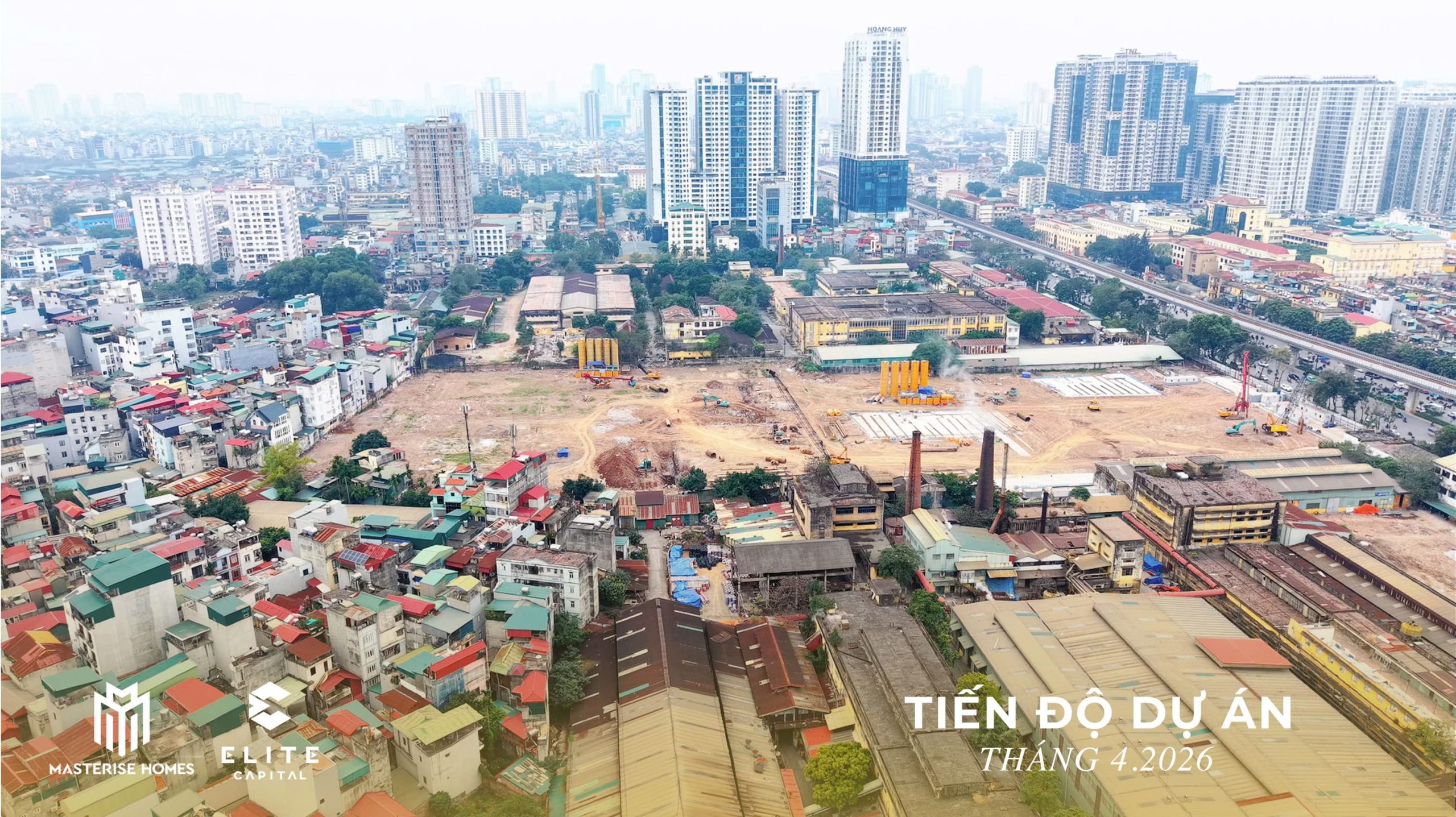 tiến độ dự án Masterise Homes Cao Xà Lá