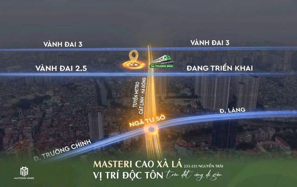 Vị trí lumiere hanoi seasons garden
