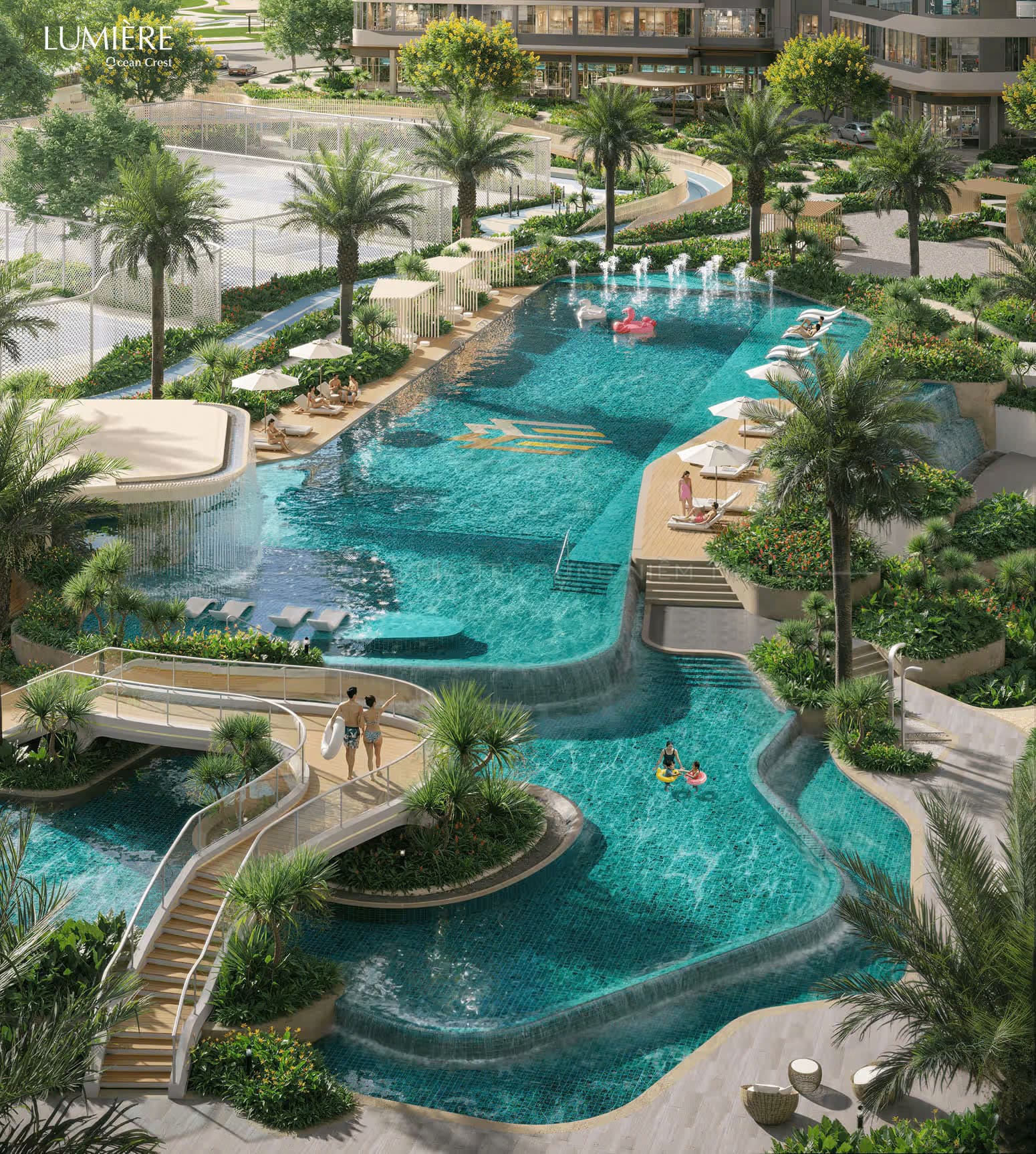 bể bơi lumiere ocean crest